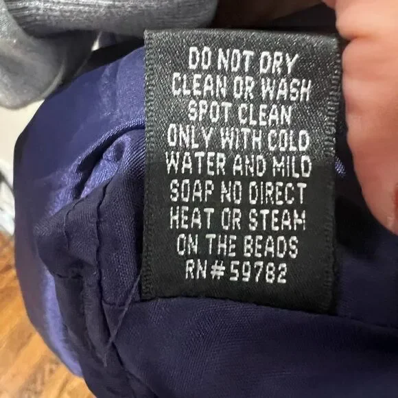 Adrianna Papell  Evening cocktail navy strapless dress size 6 - Picture 10 of 11